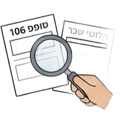 בדיקת טופס 106